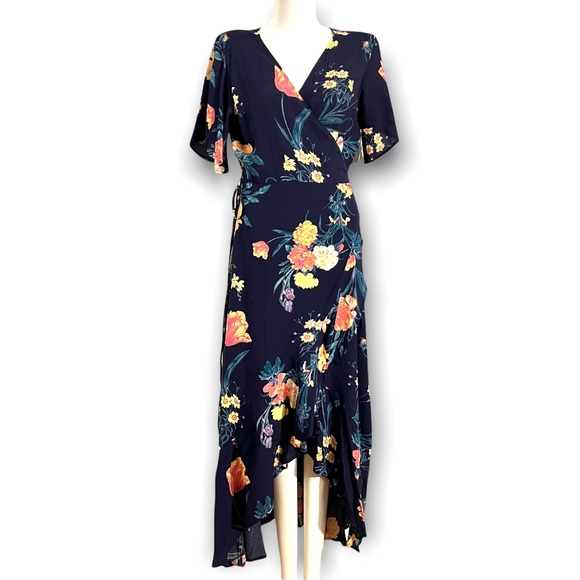 Leith Dresses & Skirts - Leith floral wrap dress